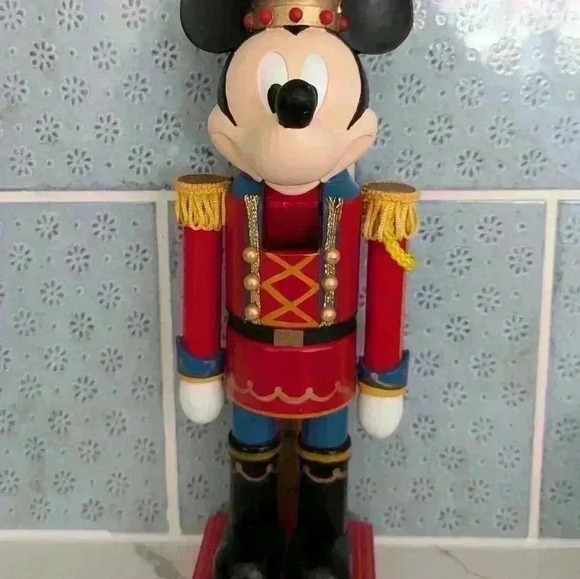 Vintage Disney Mickey Mouse Christmas Collection Nutcracker 1997 Marching Band - Picture 1 of 8